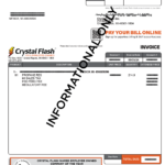 Crystal Flash Budget Invoice