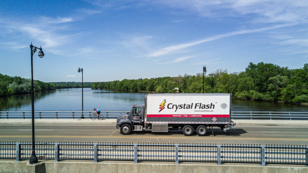 Crystal Flash Bulk Lubricant Truck