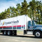 Bulk Crystal Flash lubricant and DEF delivery truck