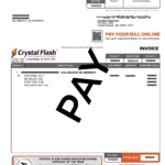 Crystal Flash Invoice to Pay