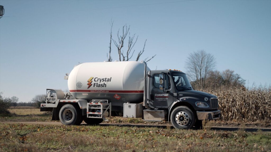 Crystal Flash fuel truck