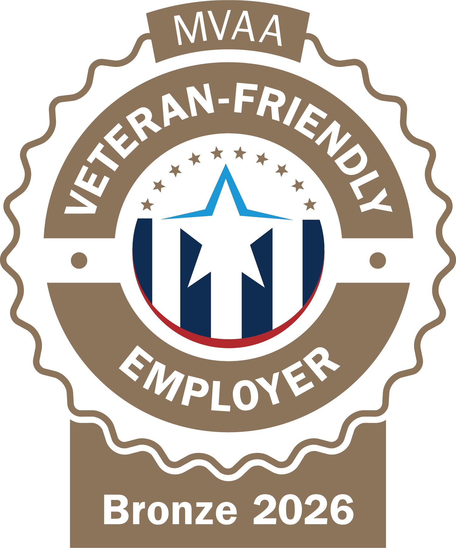 MVAA Veteran Friendly Employer Bronze 2026 Decal