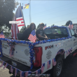 VJ-Day parade in Hillman